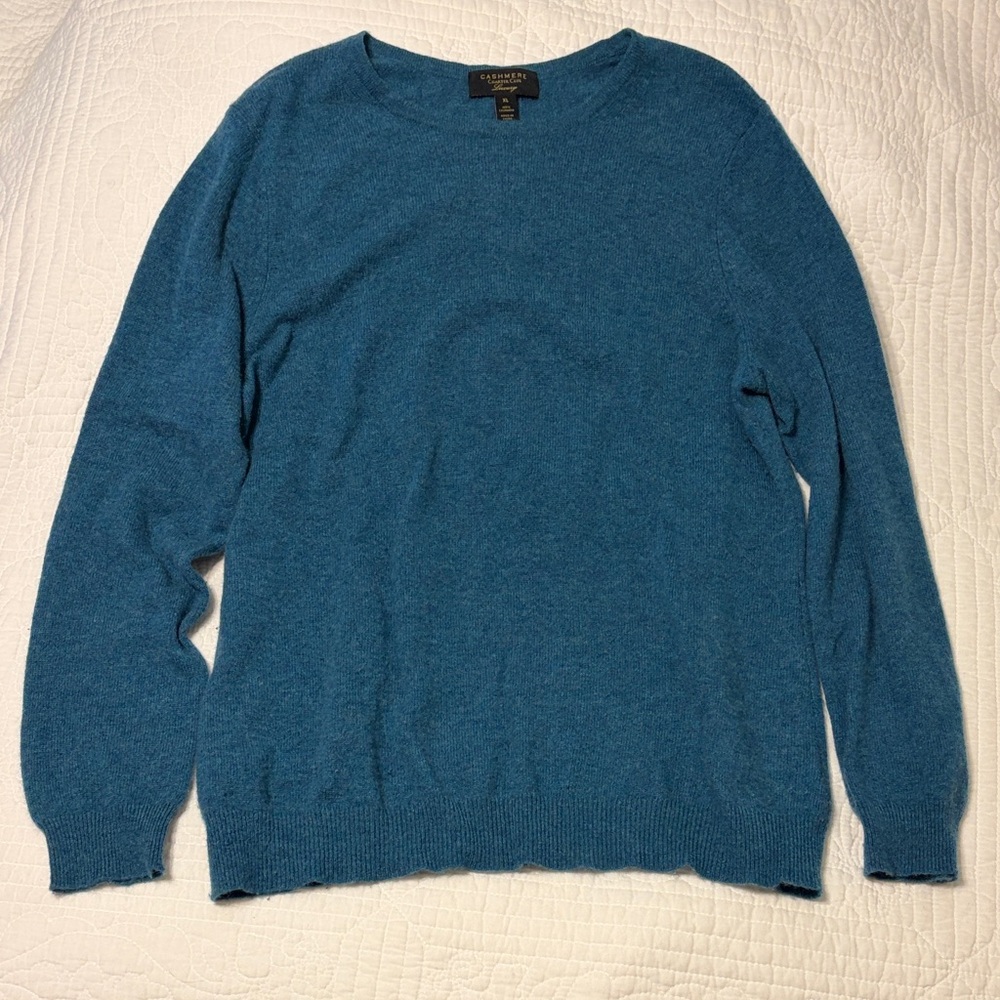 Charter Club Cashmere Sweater in Blue